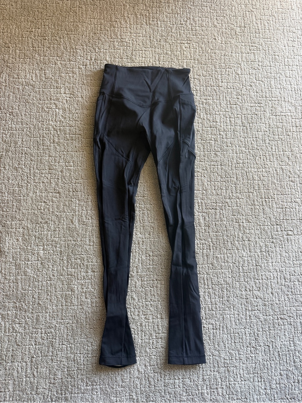 Lululemon Running Leggings with Reflective Hem